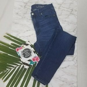 Gap 1969 Hi-Rise Skinny Jeans Size 28r